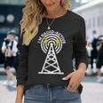 Soy Radio-Activo Ham Radio Operador Amateur Radio Camiseta de manga larga Regalos para ella