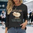 Storm Ist Erst Wenn Die Sheep Keine Locken Mehr Haben Sheep Langarmshirts Geschenke für Sie