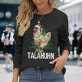 Talahuhn Christmas Hat Talahon Trendword Merry Christmas Langarmshirts Geschenke für Sie