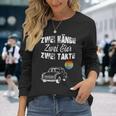 Trabi Ddr Two Stroke Two Eggs Two Hands Langarmshirts Geschenke für Sie