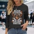 Never Underestimate The Power Of Chasteen Chasteen Name Long Sleeve T-Shirt Gifts for Her