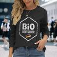 Unword Of The Year 2024 Organic German 100 Bio-Deutsch Langarmshirts Geschenke für Sie