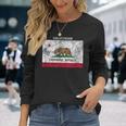 Vintage California Flag Langarmshirts Geschenke für Sie