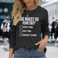 Wie Magst Du Deine Eier Gekrault Lustiges Langarmshirts Geschenke für Sie