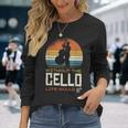 Without The Cello Life Would Bb Langarmshirts Geschenke für Sie