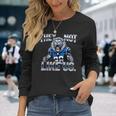 They Not Like Us Touchdown American Football Game Day Lion Long Sleeve T-Shirt Gifts for Her