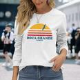 Boca Grande Florida Fl Vintage Graphic 70S Long Sleeve T-Shirt Gifts for Her