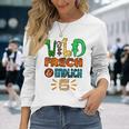 Children's Wild Cheeky And Finally 6 Years Birthday Langarmshirts Geschenke für Sie