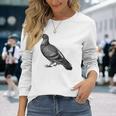 Editionintage English Pigeon Gray Langarmshirts Geschenke für Sie