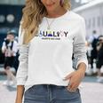 Equality Hurts No One Equal Rights Long Sleeve T-Shirt Gifts for Her