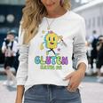 Gluten Hate Me Retrointage Divertido Dibujos Animados Camiseta de manga larga Regalos para ella