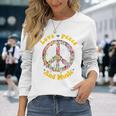 Hippie Acidhead Peace Hippi Hippy Peace Langarmshirts Geschenke für Sie