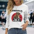 Hyraxzilla Rock Hyrax Lover Awawa Angry Marmot Gray Langarmshirts Geschenke für Sie