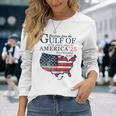 Retro Gulf Of Usa America Gulf Of Mexico July 4Th Long Sleeve T-Shirt Gifts for Her Retro Gulf Of Usa America Gulf Of Mexico July 4Th Long Sleeve T-Shirt Gifts for Her