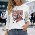 St Valentine's Wild West Rodeo Vintage Western Cowboy Long Sleeve T-Shirt Gifts for Her