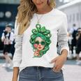 Sunglasses Green Snake Hair Hairstyle Medusa Langarmshirts Geschenke für Sie