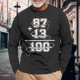 In My 100 Days Of School Era 100Th Day Of School Teachers Long Sleeve T-Shirt Gifts for Old Men