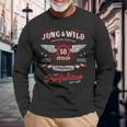 18 Jahre Jung & Wild Zum Perfektion Matured 18Th Birthday Langarmshirts Geschenke für alte Männer