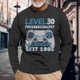 1995 Birthday Man 30Th Decoration 30S 30Th Birthday Langarmshirts Geschenke für alte Männer