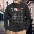 2025 Race Track Graphic For Motorsport Fans Langarmshirts Geschenke für alte Männer