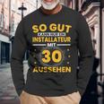 30Th Birthday Plumber Langarmshirts Geschenke für alte Männer