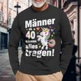 40 Geburtstag Mann Männer Ab 40 Sprüche 40 Geb Deko Langarmshirts Geschenke für alte Männer