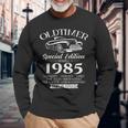 40Th Birthday Manintageintage 1985 Langarmshirts Geschenke für alte Männer