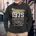 48 Jahre Oldtimer 1975Intage 48Th Birthday Langarmshirts Geschenke für alte Männer