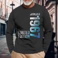 56Th Birthday Man 56 Years Limited Edition January 1967 Langarmshirts Geschenke für alte Männer