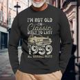 65Th Birthday Since 1959 Oldtimer 65 Years Old Langarmshirts Geschenke für alte Männer