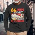 66 Jahre Ist Es Her 66 Birthday S Langarmshirts Geschenke für alte Männer