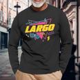 80S Largo T-shirt à manches longues Cadeaux pour les vieillards
