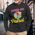 80S Retro Apres-Ski Patrol Wear 90S Skiing Langarmshirts Geschenke für alte Männer