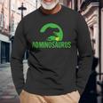 Adminosaurus Administrator It Informatician Nerd Langarmshirts Geschenke für alte Männer