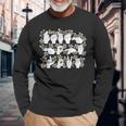 American Sign Language Flower ASL Faith Hope Love Long Sleeve T-Shirt Gifts for Old Men