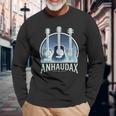 Anhaudax Guitar Bass Langarmshirts Geschenke für alte Männer