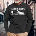 Antriebslos Lustig Segelflugzeug Segelflieger Langarmshirts Geschenke für alte Männer