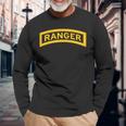 Army Ranger Ranger Tab Us Army Ranger School Langarmshirts Geschenke für alte Männer