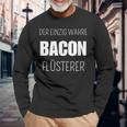 Bacon Saying American Courts Langarmshirts Geschenke für alte Männer