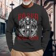 Bad Old Man Motorcycle Rider Biker Langarmshirts Geschenke für alte Männer