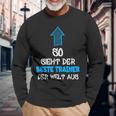 Best Trainer Der Welt Trainer Coach Langarmshirts Geschenke für alte Männer