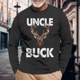 Best Uncle Buck Ever Hunting Deer Buck Long Sleeve T-Shirt Gifts for Old Men