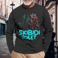 Birthday Boy For Children Adults Lovers Skibidi Toilet Langarmshirts Geschenke für alte Männer