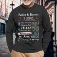 Bodas De Bronce 8 Años Aniversario De Boda Regalo Camiseta de manga larga Regalos para ancianos