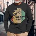 Bouldering Climbing Fun Gravity Is A Myth Langarmshirts Geschenke für alte Männer