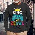 Brawl King Gamer Brawler Brawl Langarmshirts Geschenke für alte Männer