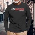 Brother Pit Crew Race Car Birthday Family Matching Pit Crew Long Sleeve T-Shirt Gifts for Old Men