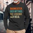 Builder Langarmshirts Geschenke für alte Männer