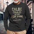 Calbe Saale Ist Wie New York Nur Ganz Anders Calbe Saale Langarmshirts Geschenke für alte Männer