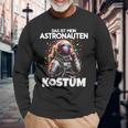 Carnival Space Suit Space Astronaut Costume Langarmshirts Geschenke für alte Männer